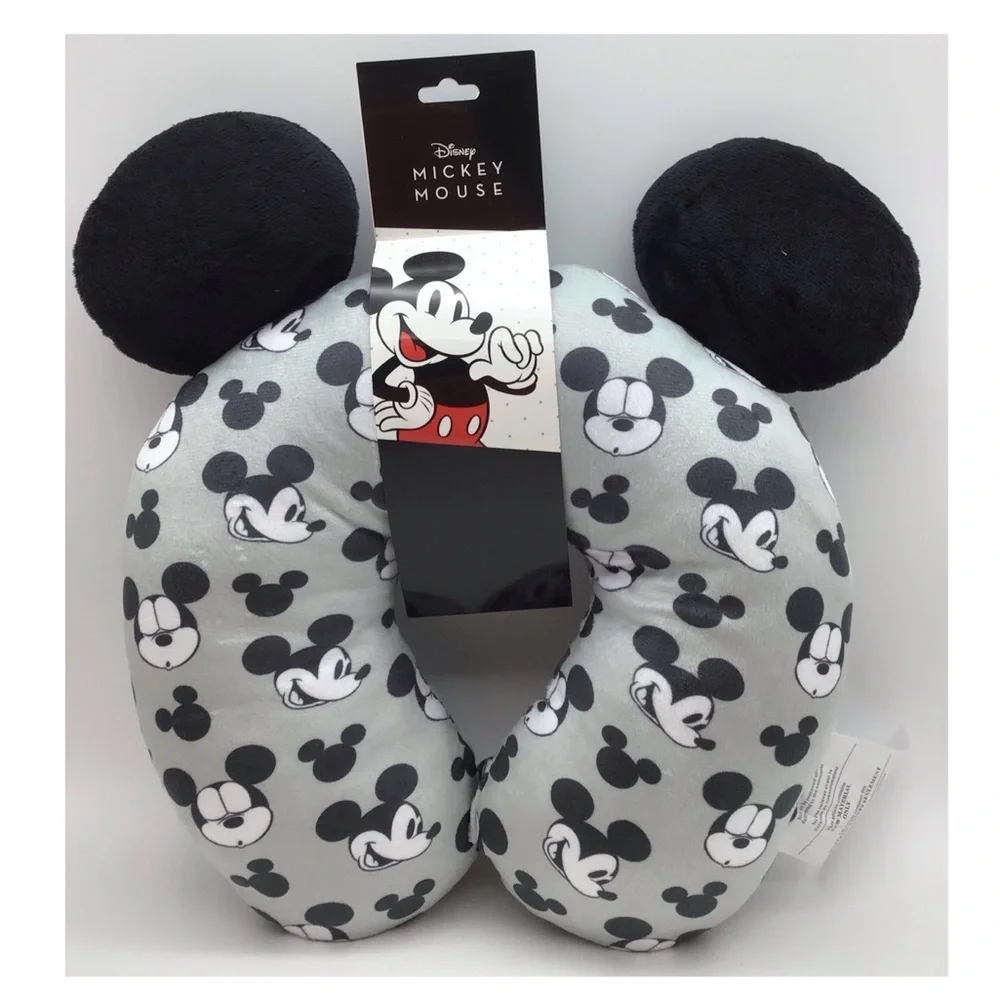 Disney Mickey Mouse Ears Nap Travel Pillow (NWT) (OSFM)